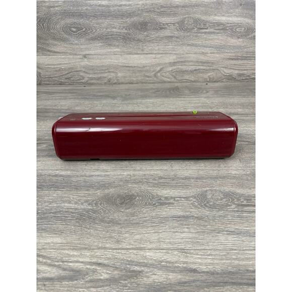 Food Saver Model FM3612 Red With Some Bag Material - Picture 4 of 7